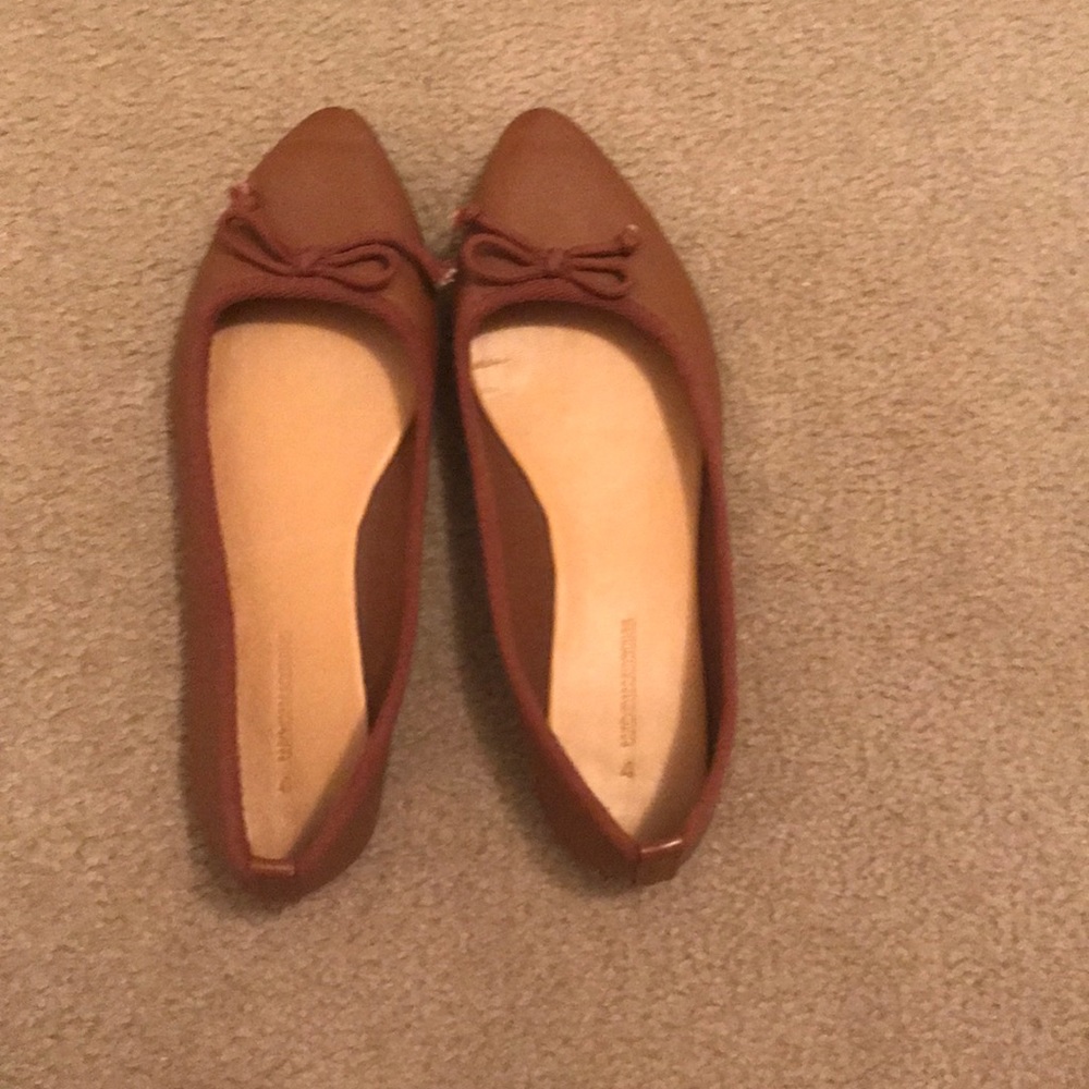 Genuine leather pumps